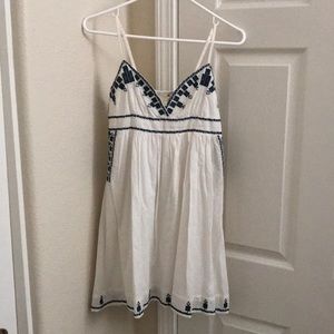 F21 Spaghetti Strap Tank Shirt Dress Size Small